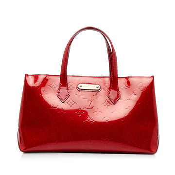 Louis Vuitton Monogram Vernis Wilshire PM (SHG-a7HjnB)