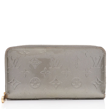 Louis Vuitton Monogram Vernis Zippy Wallet (SHF-GlSWaK)