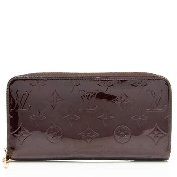 Louis Vuitton Monogram Vernis Zippy Wallet