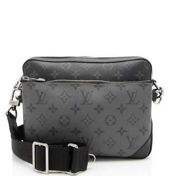 Louis Vuitton Reverse Monogram Eclipse Trio Messenger (SHF-CDPjS8)