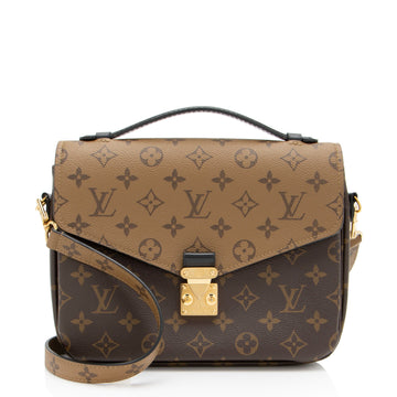 Louis Vuitton Reverse Monogram Pochette Metis Shoulder Bag (SHF-t8S0jK)