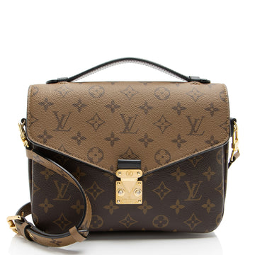 Louis Vuitton Reverse Monogram Pochette Metis Shoulder Bag (SHF-QRerUA)