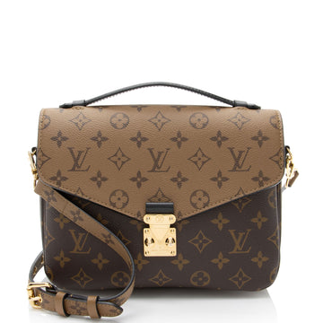 Louis Vuitton Reverse Monogram Pochette Metis Shoulder Bag (SHF-AEJTIE)