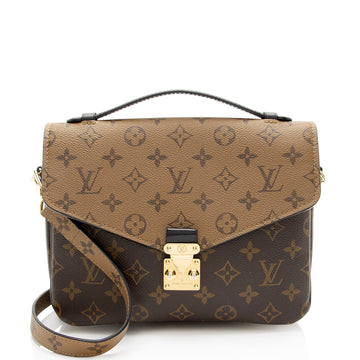 Louis Vuitton Reverse Monogram Pochette Metis Shoulder Bag