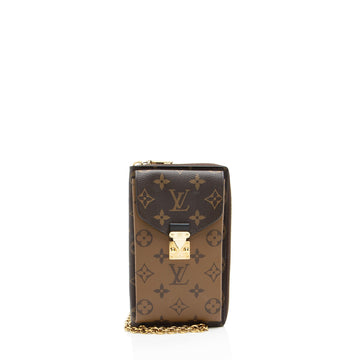 Louis Vuitton Reverse Monogram Pochette Trunk Vertical Shoulder Bag