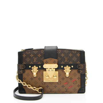 Louis Vuitton Reverse Monogram Trunk Clutch