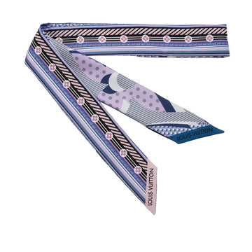 Louis Vuitton Silk Pop Monogram BB Bandeau Scarf (SHF-OSWXf9)