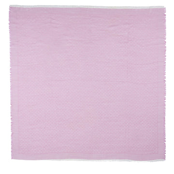 Louis Vuitton Silk Wool Monogram Peitt Louis Shawl (SHF-oVItIP)
