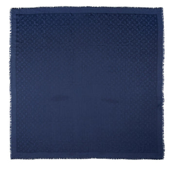 Louis Vuitton Silk Wool Monogram Shine Shawl