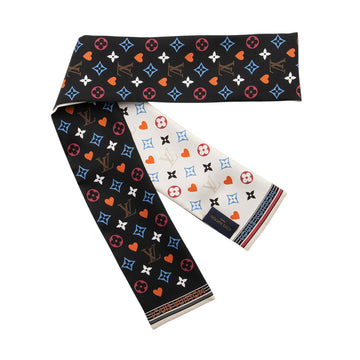 Louis Vuitton Silke Monogram Game On Bandeau Scarf