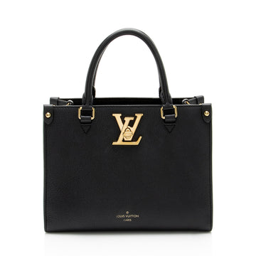 Louis Vuitton Taurillon Lock & Go Tote