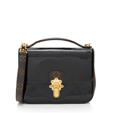 Louis Vuitton Vernis Monogram Canvas Cherrywood BB Shoulder Bag