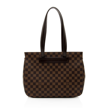 Louis Vuitton Vintage Damier Ebene Parioli PM Tote (SHF-2DWisT)