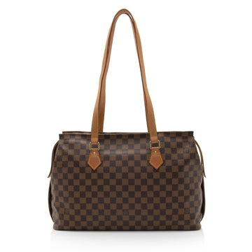 Louis Vuitton Vintage Limited Edition Damier Ebene Centenaire Chelsea Tote (SHF-FNBK16)