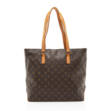 Louis Vuitton Vintage Monogram Canvas Cabas Mezzo Tote (SHF-UuGHLo)