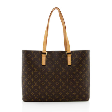 Louis Vuitton Vintage Monogram Canvas Luco Tote (SHF-19416)