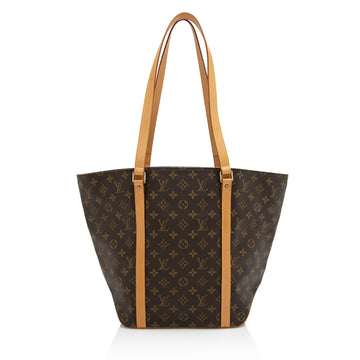 Louis Vuitton Vintage Monogram Canvas Sac Shopping 48 Tote (SHF-22905)