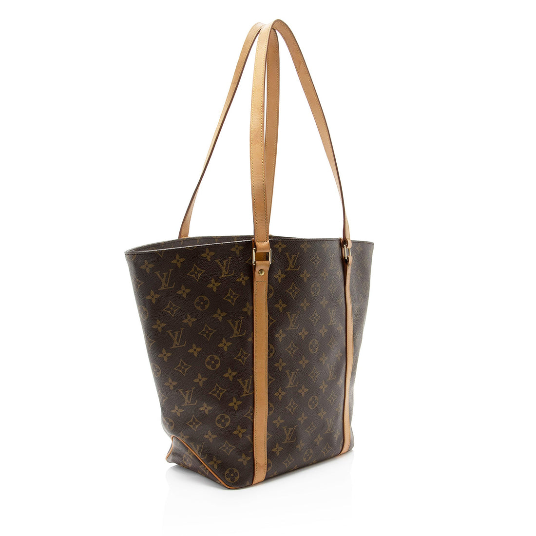 Louis Vuitton Vintage Monogram Canvas Sac Shopping 48 Tote (SHF-VAnH6a)