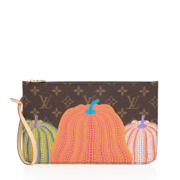 Louis Vuitton x YK Monogram Canvas Pumpkin Neverfull MM Pochette