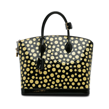 Louis Vuitton x Yayoi Kusama Monogram Infinity Dots Lockit MM (SHG-8EN3I1)