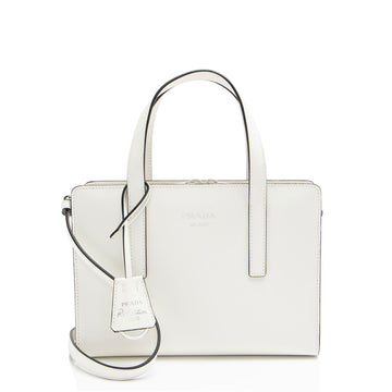 Prada Brushed Leather Re-Edition 1995 Mini Tote