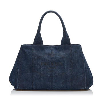 Prada Canapa Logo Tote (SHG-vjdrB1)