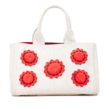 Prada Canvas Canapa Mistolino Tote