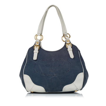 Prada Canvas Tote Bag (SHG-29432)