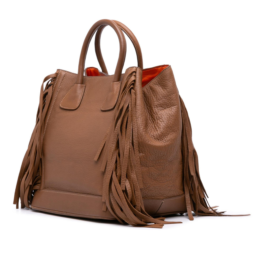 Prada Cervo Fringe Tote