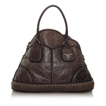 Prada Cervo Shine Tote Bag (SHG-29245)