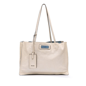 Prada Glace Calf Etiquette Tote