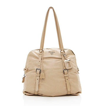 Prada Leather New Look Tote (SHF-14947)