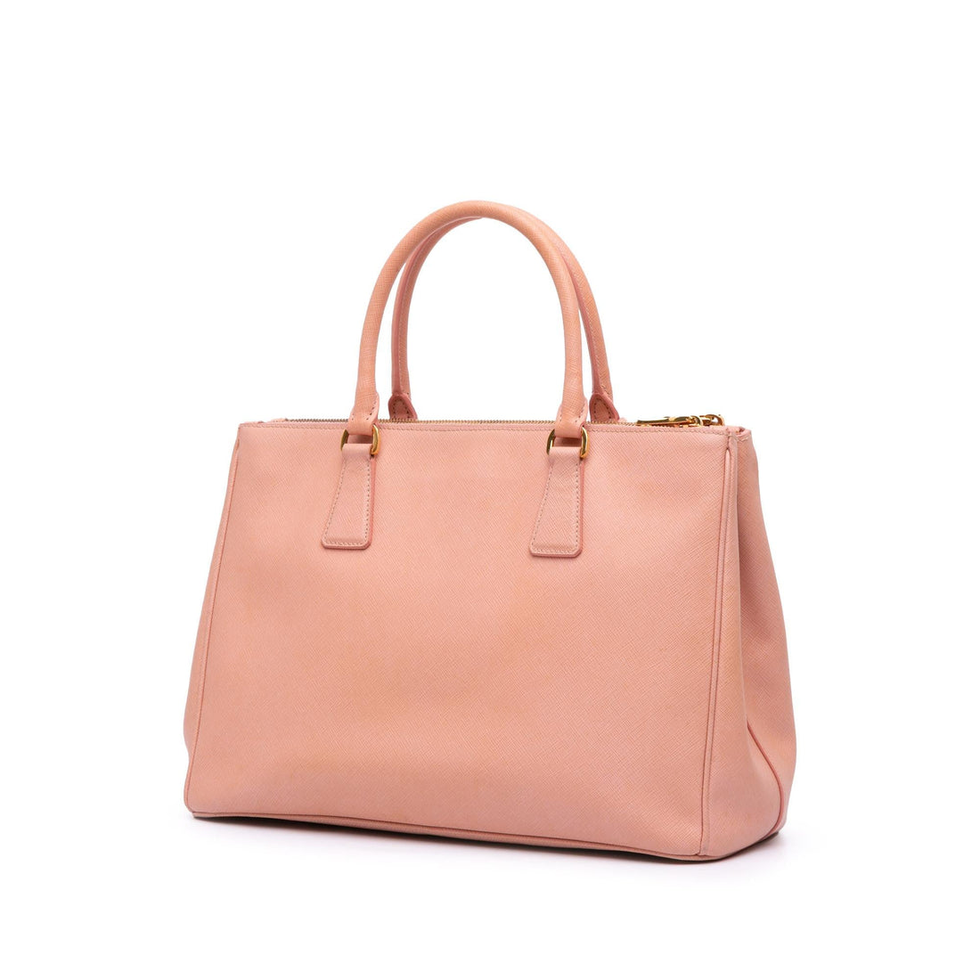 Prada Medium Saffiano Lux Galleria Double Zip Tote