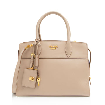 Prada Saffiano City Calf Esplanade Medium Tote