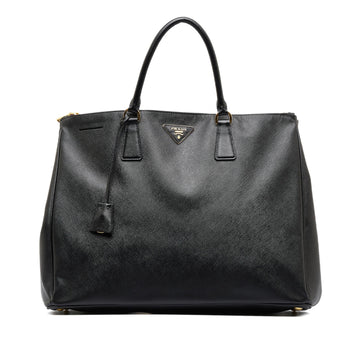 Prada Saffiano Lux Galleria Double Zip Tote (SHG-eRftwn)
