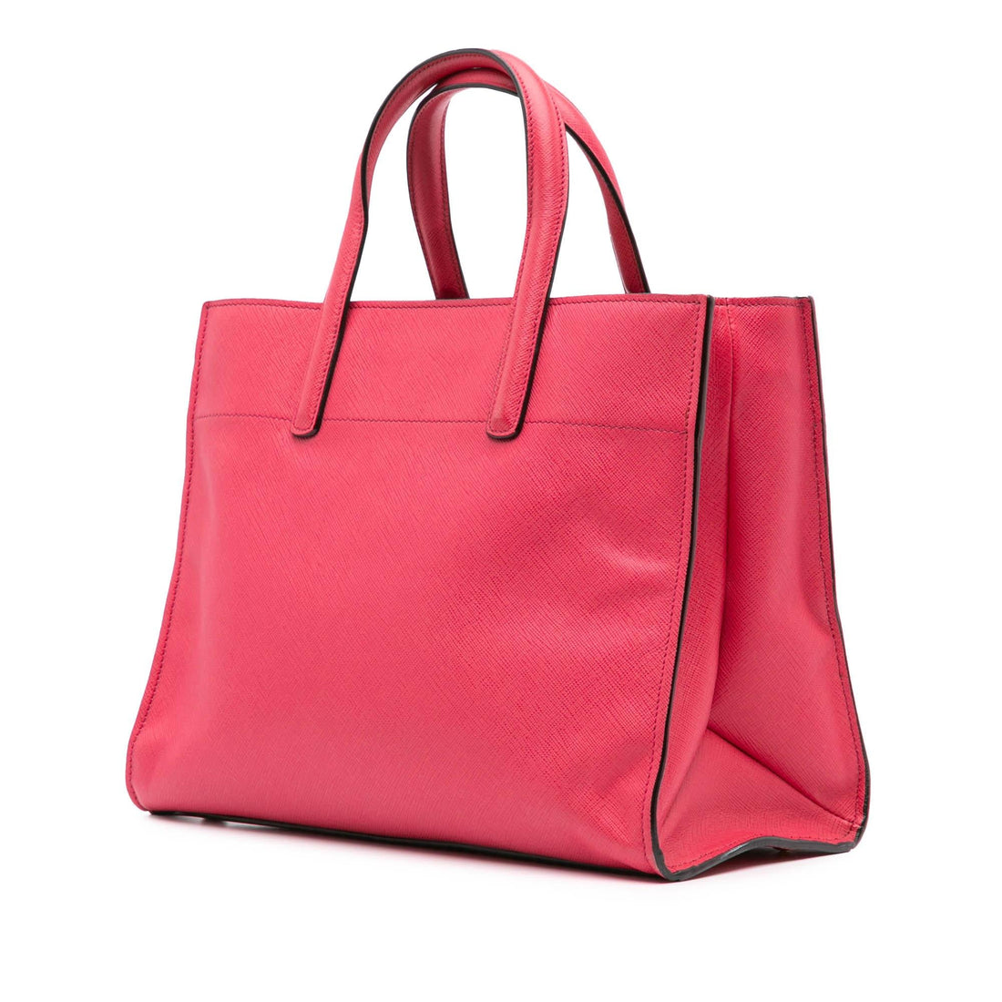 Prada Saffiano Soft Triple Pocket Tote