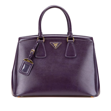 Prada Saffiano Vernice Parabole Tote