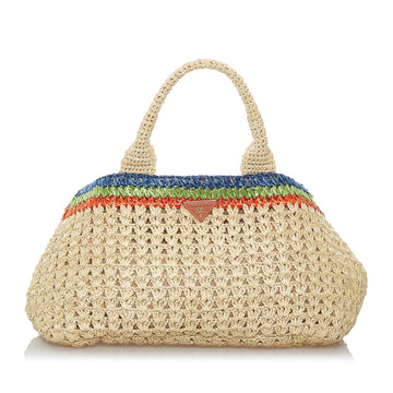 Prada Straw Tote (SHG-29948)