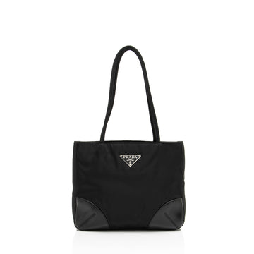 Prada Tessuto Easy Zip Top Small Tote