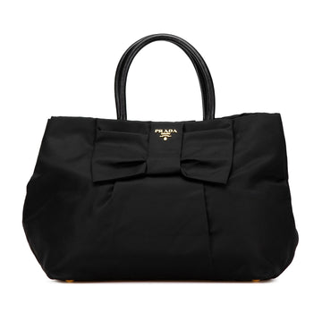 Prada Tessuto Fiocco Bow Tote