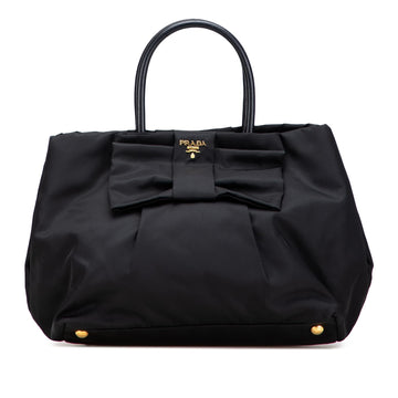 Prada Tessuto Fiocco Bow Tote