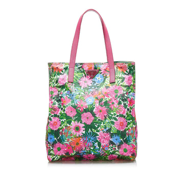 Prada Tessuto Stampato Floral Tote (SHG-Cplf3X)