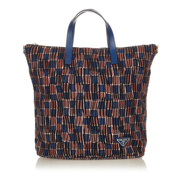 Prada Tessuto Stampato Tote Bag (SHG-26863)