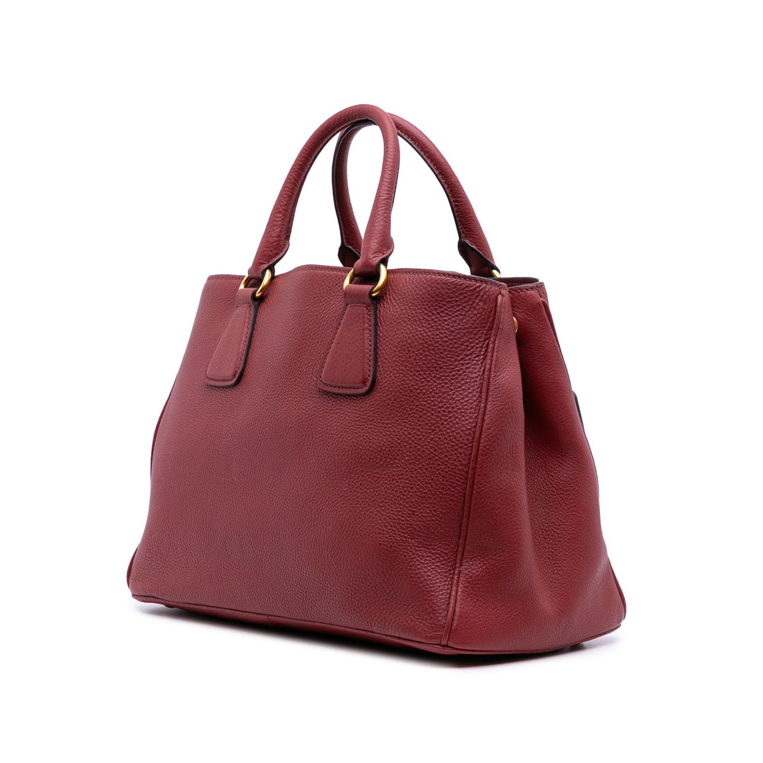 Prada Vitello Daino Open Convertible Tote