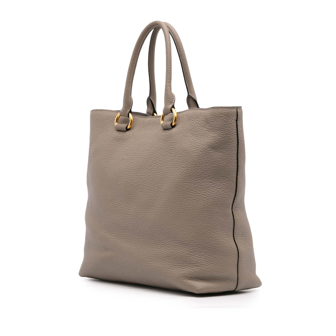 Prada Vitello Daino Open Convertible Tote