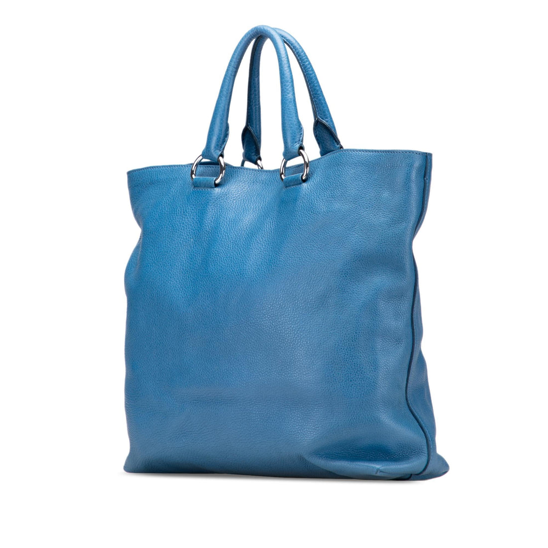 Prada Vitello Daino Open Convertible Tote