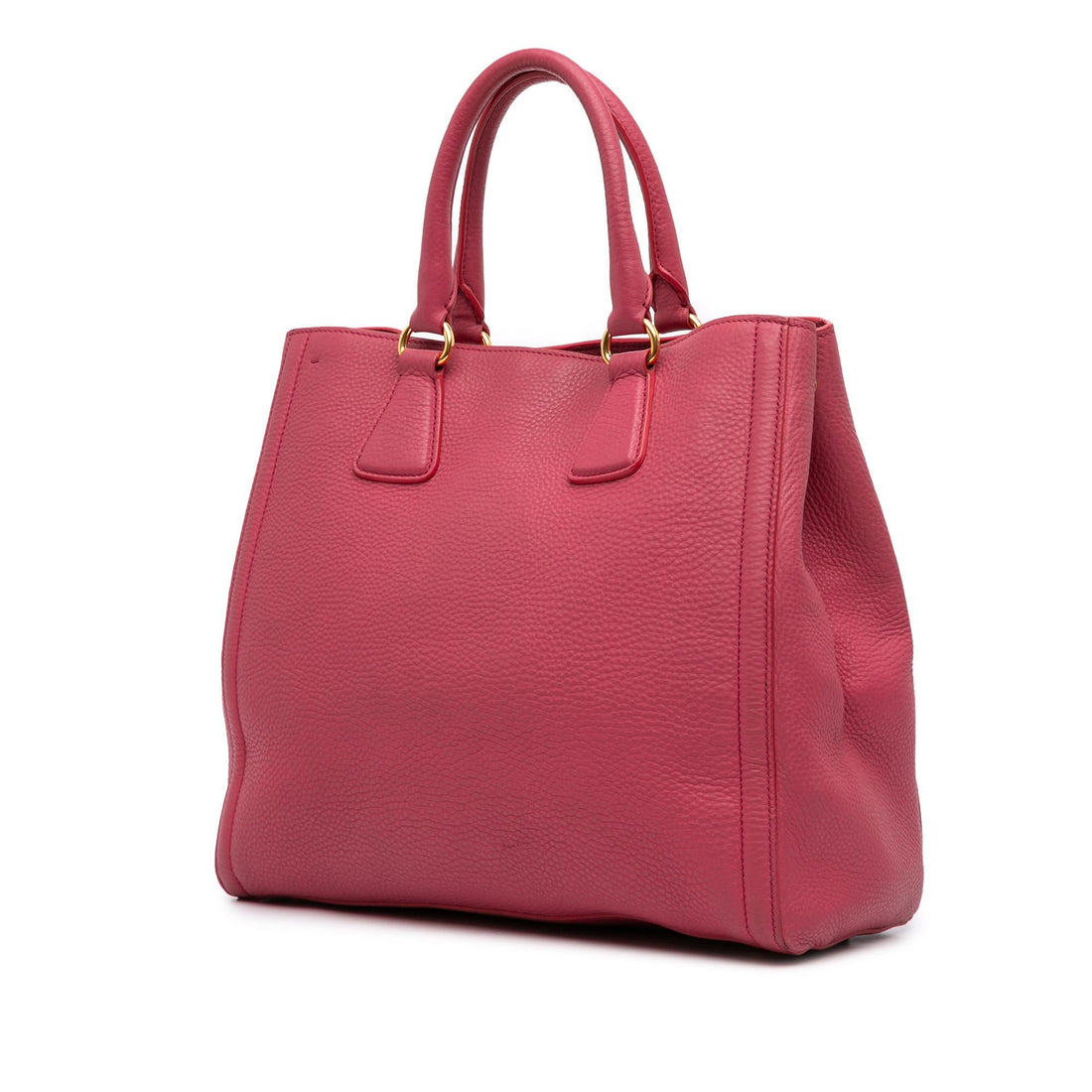 Prada Vitello Daino Open Convertible Tote