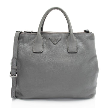 Prada Vitello Daino Shopping Tote (SHF-VEDEUE)