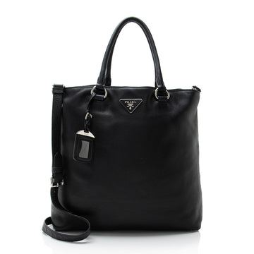Prada Vitello Daino Shopping Tote