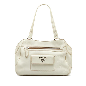 Prada Vitello Daino Tote Bag (SHG-sAWbdn)